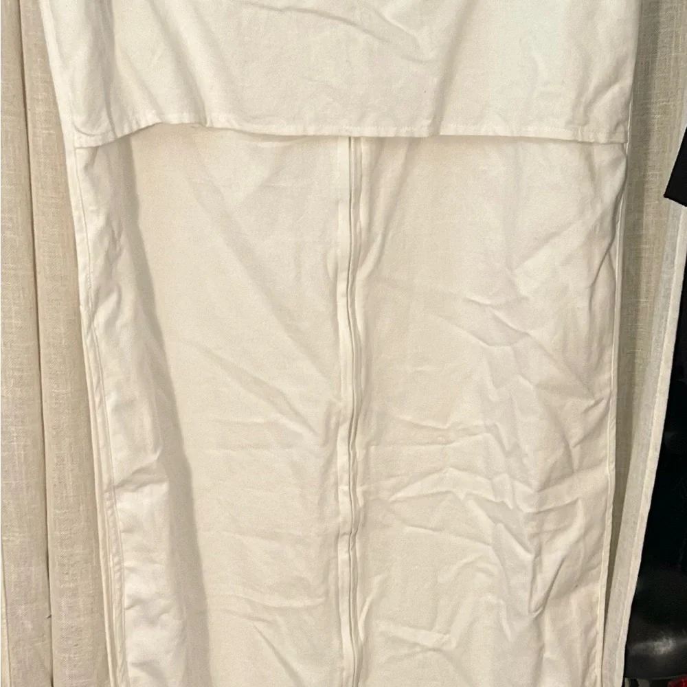 Dior White Garment Bag